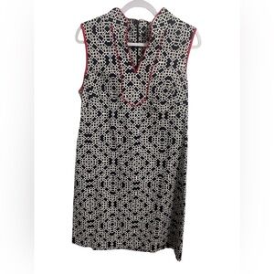 J.Howard Navy, Red & White Dress